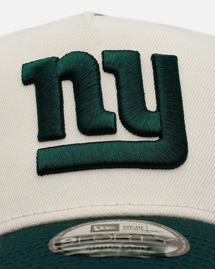 New Era New York Giants 'Evergreen 2.0' 9FORTY A-Frame Snapback Chrome/Dark Green