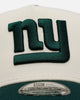 New Era New York Giants 'Evergreen 2.0' 9FORTY A-Frame Snapback Chrome/Dark Green