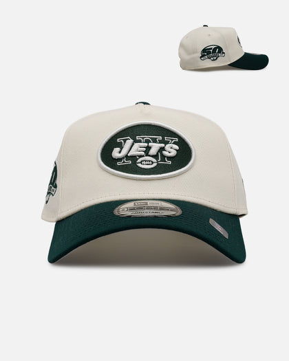 New Era New York Jets 'Evergreen 2.0' 9FORTY A-Frame Snapback Chrome/Dark Green