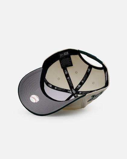 New Era New York Yankees 'Evergreen 2.0' 9FORTY A-Frame Snapback Chrome/Dark Green