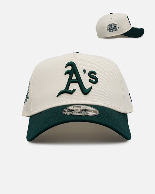 New Era Oakland Athletics 'Evergreen 2.0' 9FORTY A-Frame Snapback Chrome/Dark Green