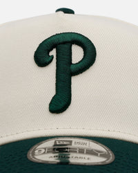 New Era Philadelphia Phillies 'Evergreen 2.0' 9FORTY A-Frame Snapback Chrome/Dark Green