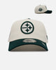New Era Pittsburgh Steelers 'Evergreen 2.0' 9FORTY A-Frame Snapback Chrome/Dark Green