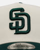 New Era San Diego Padres 'Evergreen 2.0' 9FORTY A-Frame Snapback Chrome/Dark Green
