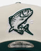 New Era Spokane Indians 'Evergreen 2.0' 9FORTY A-Frame Snapback Chrome/Dark Green