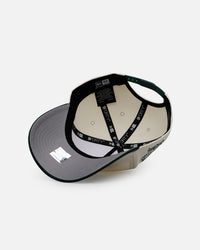 New Era Spokane Indians 'Evergreen 2.0' 9FORTY A-Frame Snapback Chrome/Dark Green