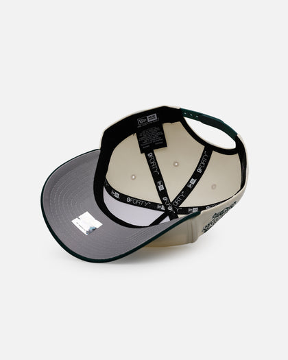 New Era Spokane Indians 'Evergreen 2.0' 9FORTY A-Frame Snapback Chrome/Dark Green