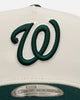 New Era Washington Nationals 'Evergreen' 9FORTY A-Frame Snapback Chrome/Dark Green