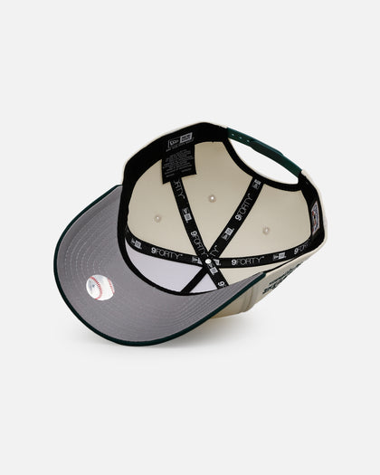 New Era Washington Nationals 'Evergreen' 9FORTY A-Frame Snapback Chrome/Dark Green