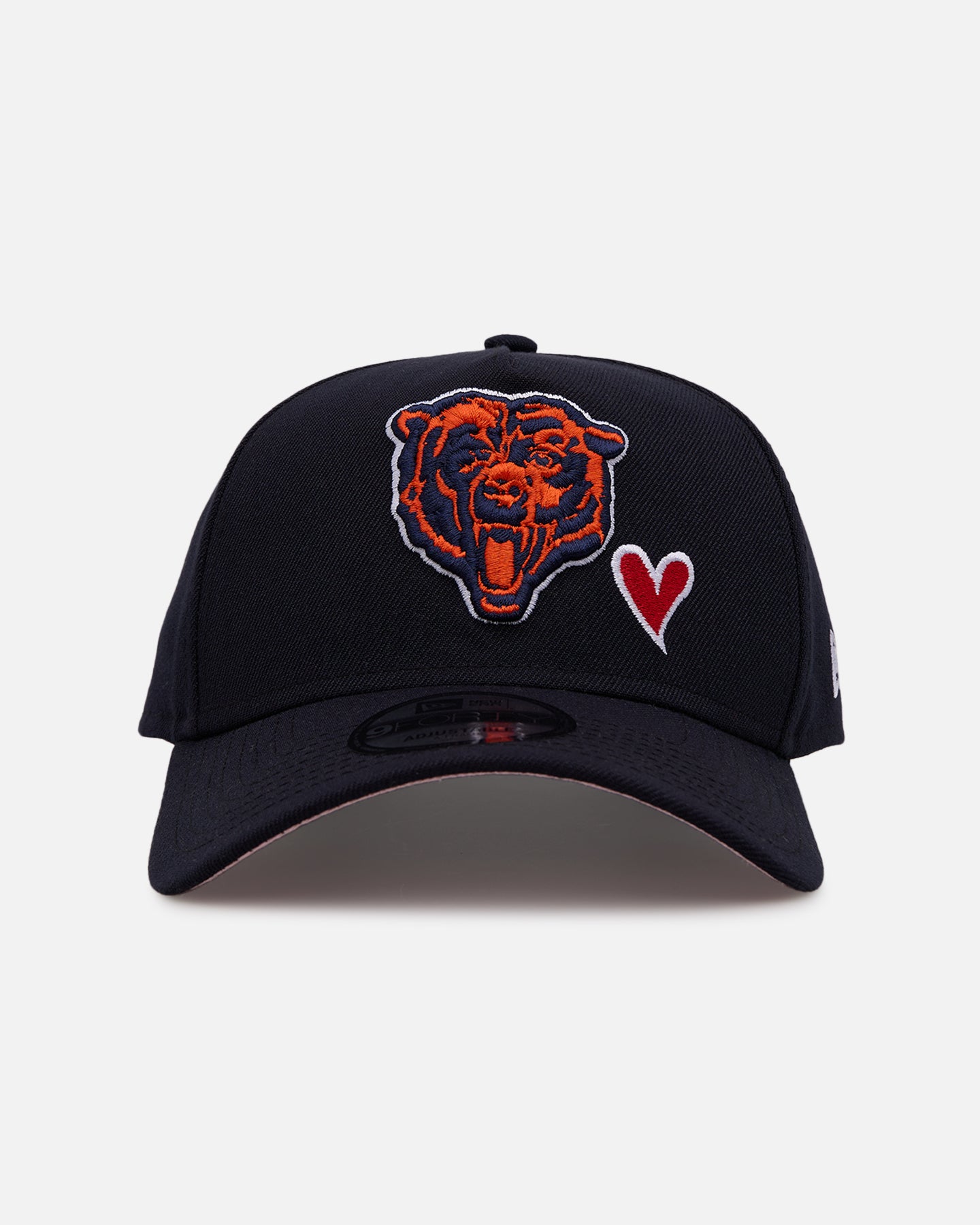 New Era Chicago Bears 'Team Color Hearts' 9FORTY A-Frame Snapback