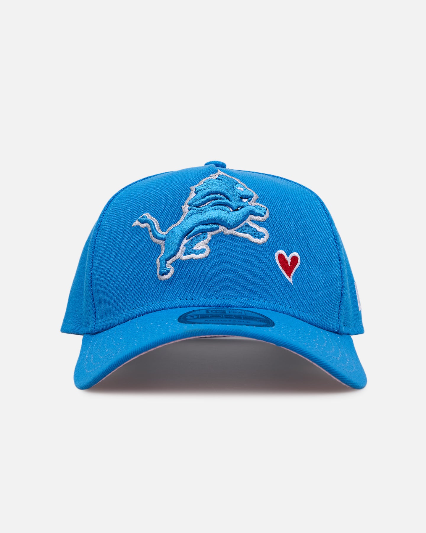 New Era Detroit Lions 'Team Color Hearts' 9FORTY A-Frame Snapback