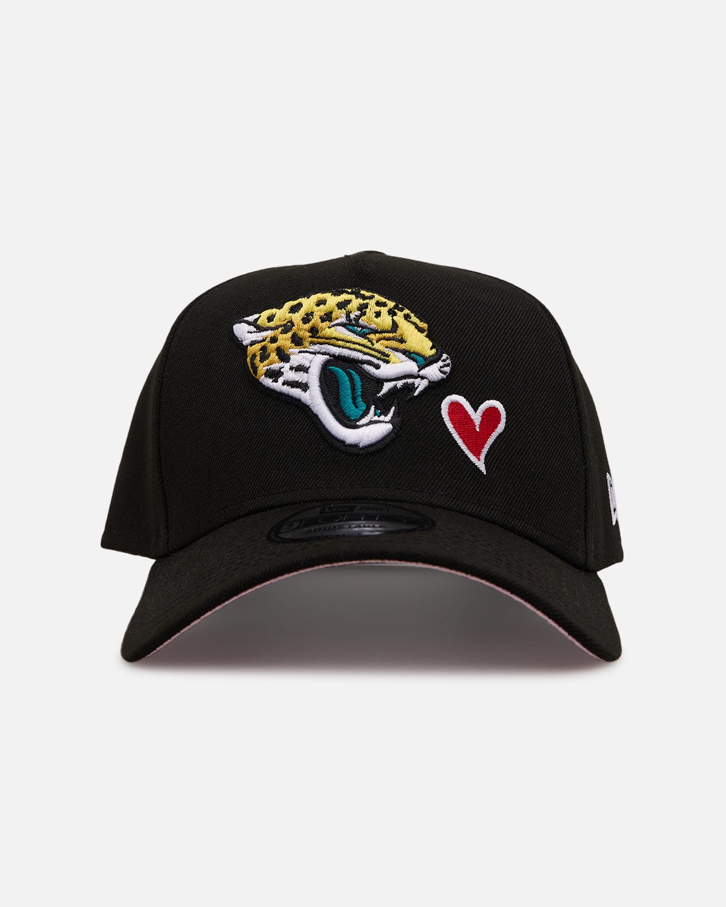 New Era Jacksonville Jaguars 'Team Color Hearts' 9FORTY A-Frame