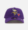 New Era Minnesota Vikings 'Team Color Hearts' 9FORTY A-Frame Snapback Official Team Color