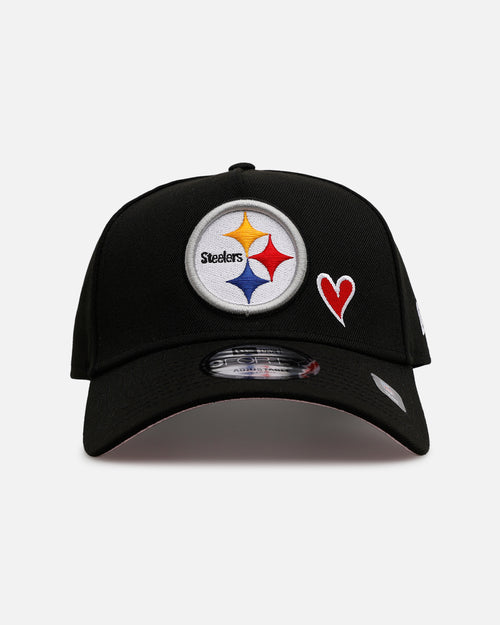 New Era Pittsburgh Steelers 'Team Color Hearts' 9FORTY A-Frame Snapback Official Team Color