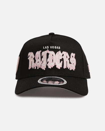 New Era Las Vegas Raiders 'Drip Glow Script' 9FORTY A-Frame Snapback Black/Pink