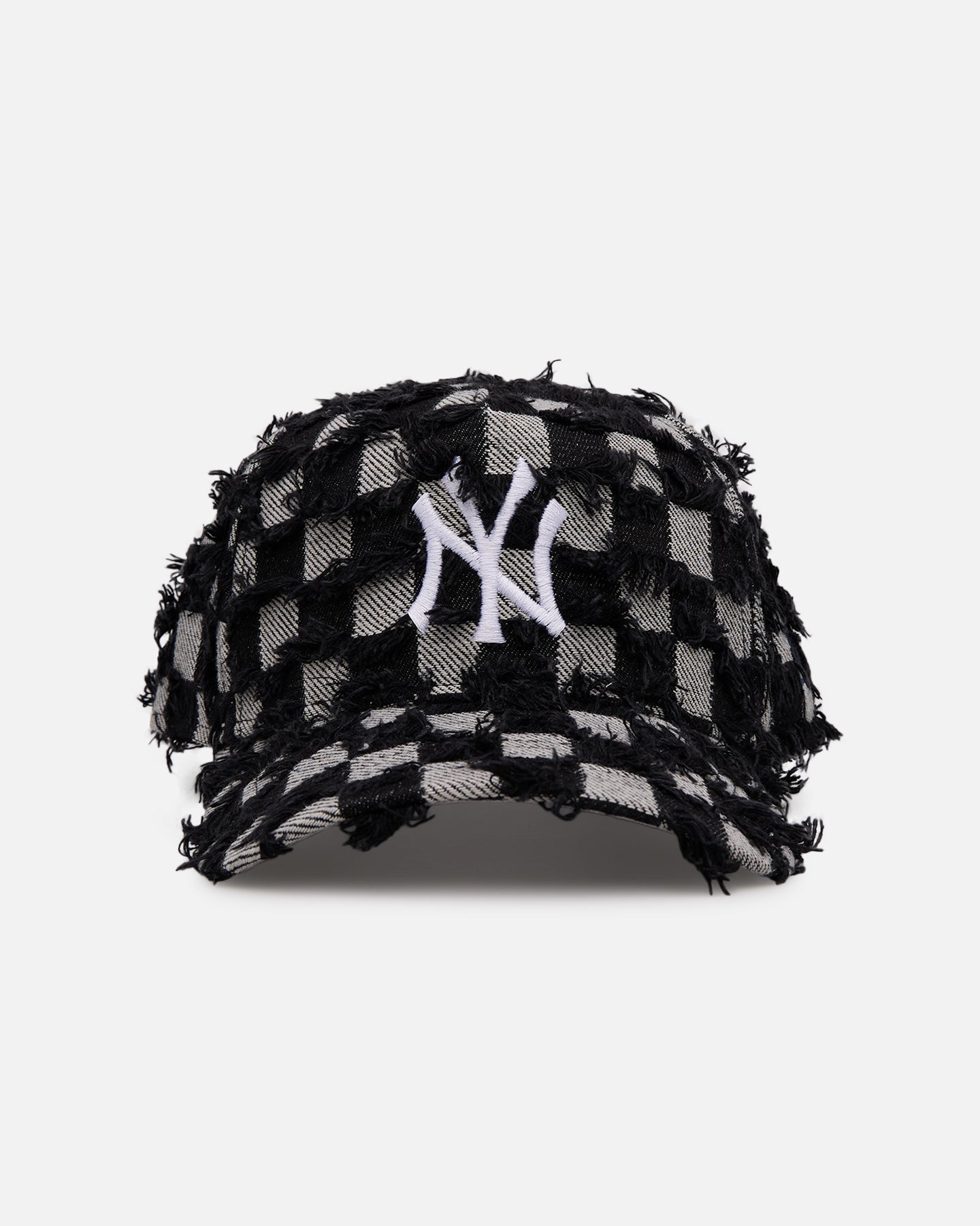 New Era New York Yankees 'Frayed Checkerboard' 9FORTY A-Frame