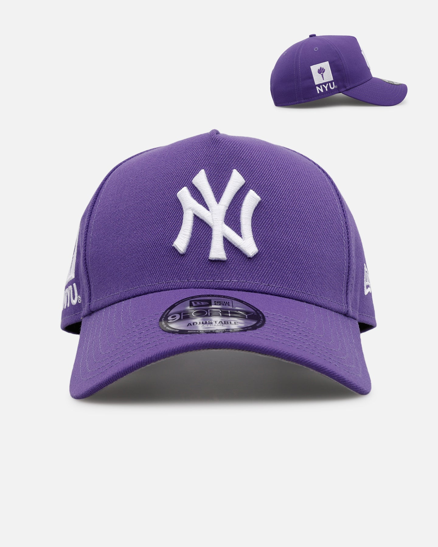 New Era New York Yankees 'College Crossover' NYU 9FORTY A-Frame