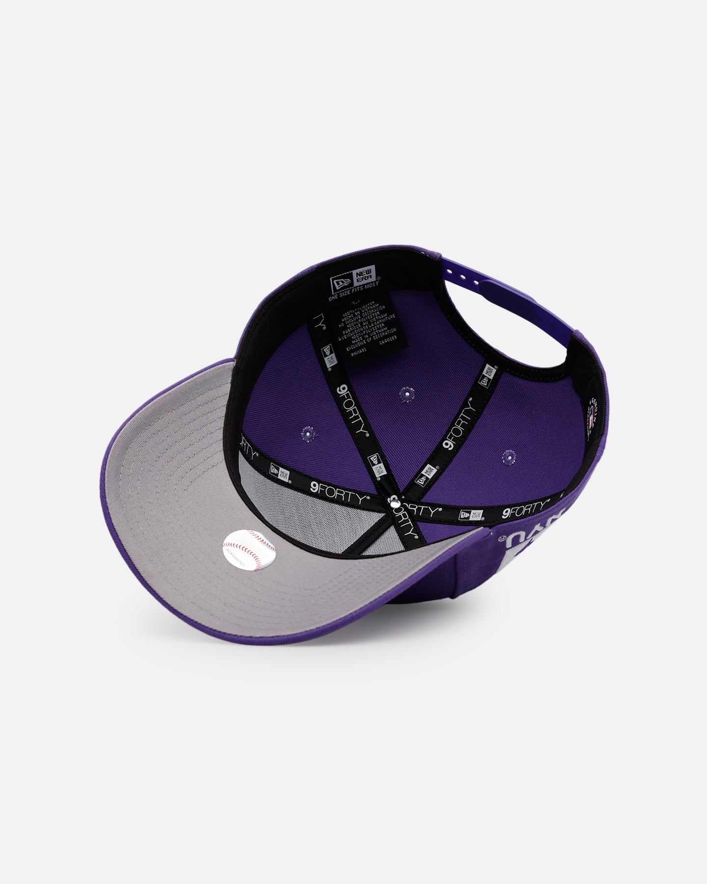 New Era New York Yankees 'College Crossover' NYU 9FORTY A