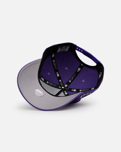 New Era Texas Rangers 'College Crossover' TCU Horned Frogs 9FORTY A-Frame Snapback Official Team Color