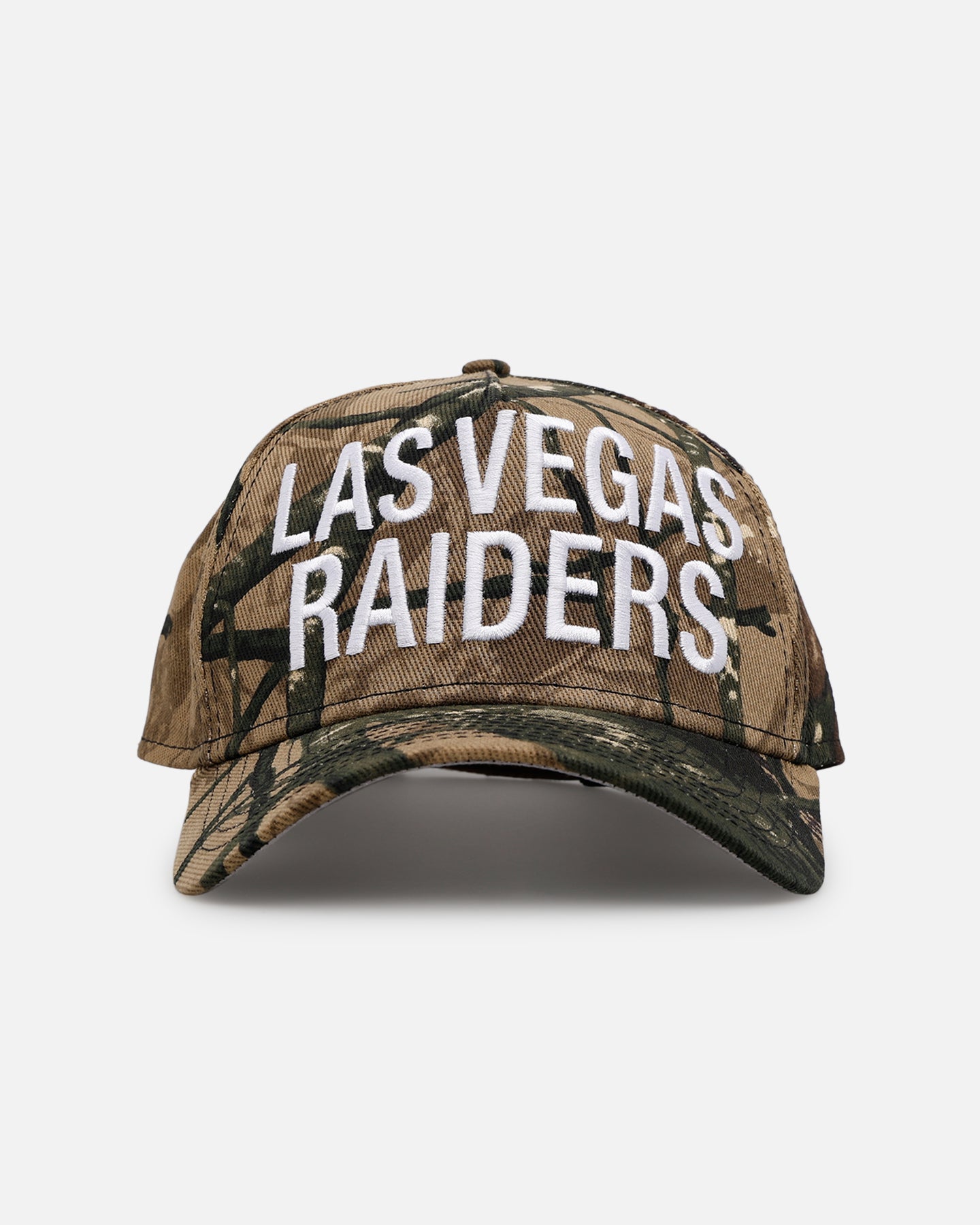 RAIDERS 迷彩 スナップバックキャップ New Era Las Vegas Raiders 'Bold' 9FORTY A-Frame Strapback Camo
