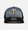 New Era Philadelphia Phillies 'Bleach' 9FORTY A-Frame Trucker Snapback Denim