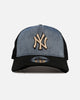 New Era New York Yankees 'Bleach' 9FORTY A-Frame Trucker Snapback Denim