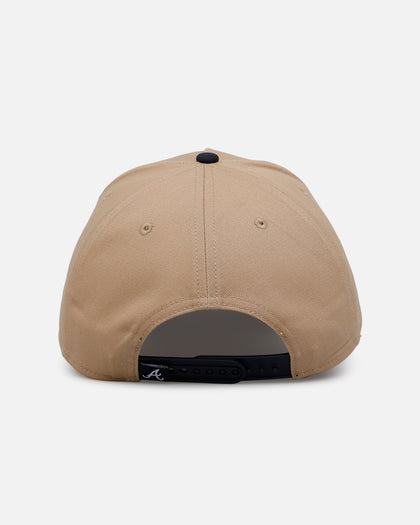 47 Brand Atlanta Braves 'Arch' 47 Offside Snapback Khaki/Official Team Color