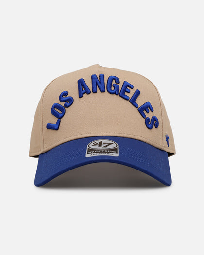 47 Brand Los Angeles Dodgers 'Arch' 47 Offside Snapback Khaki/Official Team Color