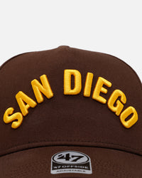 47 Brand San Diego Padres 'Arch' 47 Offside Snapback Official Team Color