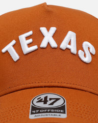 47 Brand Texas Longhorns Football 'Arch' 47 Offside Snapback Official Team Color