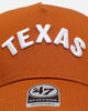 47 Brand Texas Longhorns Football 'Arch' 47 Offside Snapback Official Team Color