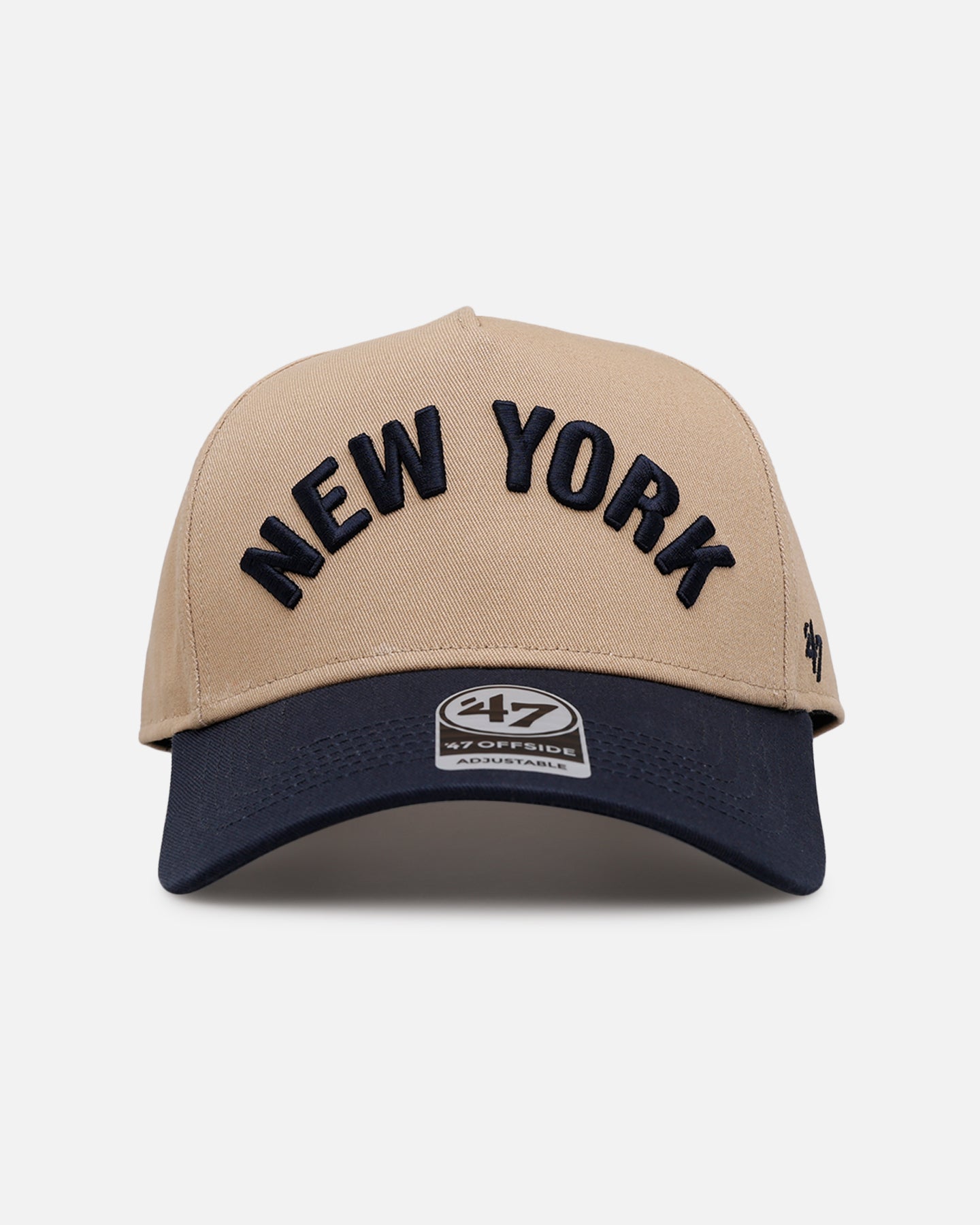 YANKEE様 47 Brand New York Yankees 'Arch' 47 Offside Snapback Khaki
