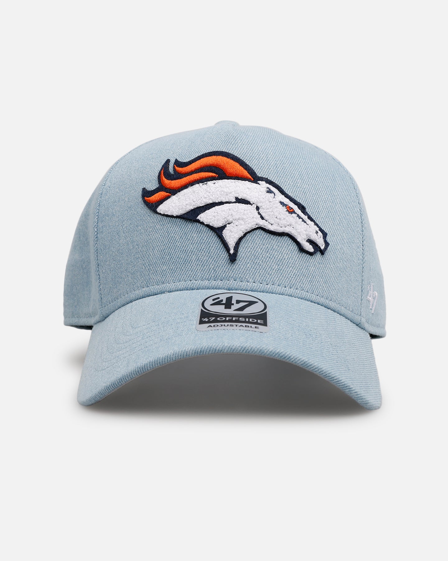 47 Brand Denver Broncos 'Denim Chenille' 47 Offside Strapback