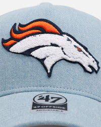 47 Brand Denver Broncos 'Denim Chenille' 47 Offside Strapback Denim