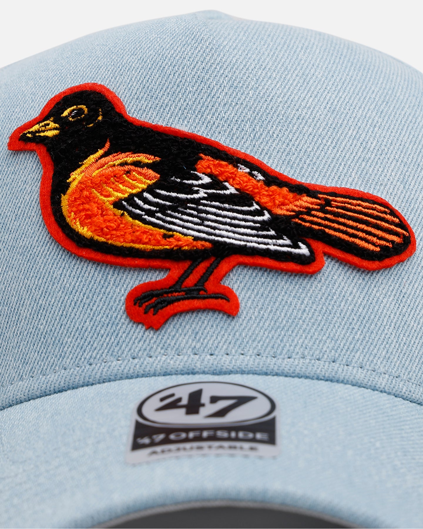 47 Brand Baltimore Orioles 'Denim Chenille' 47 Offside Snapback