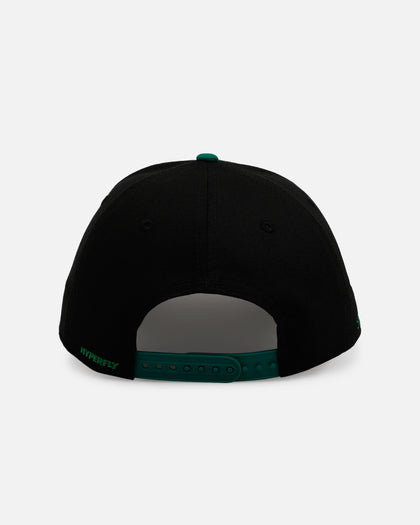 New Era Boston Celtics 'Hyperfly Katakana 2.0' 9FORTY A-Frame Snapback Black/Official Team Color
