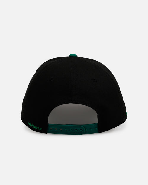 New Era Boston Celtics 'Hyperfly Katakana 2.0' 9FORTY A-Frame Snapback Black/Official Team Color