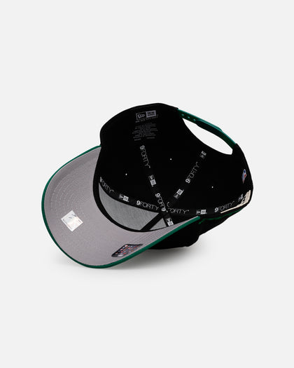 New Era Boston Celtics 'Hyperfly Katakana 2.0' 9FORTY A-Frame Snapback Black/Official Team Color