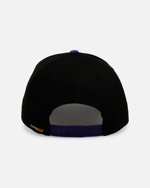 New Era Los Angeles Lakers 'Hyperfly Katakana 2.0' 9FORTY A-Frame Snapback Black/Official Team Color