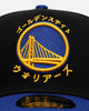 New Era Golden State Warriors 'Hyperfly Katakana 2.0' 9FORTY A-Frame Snapback Black/Official Team Color