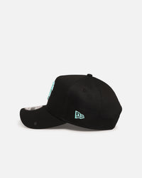 New Era San Francisco Giants 'Black Aqua' 9FORTY A-Frame Snapback Black/Aqua