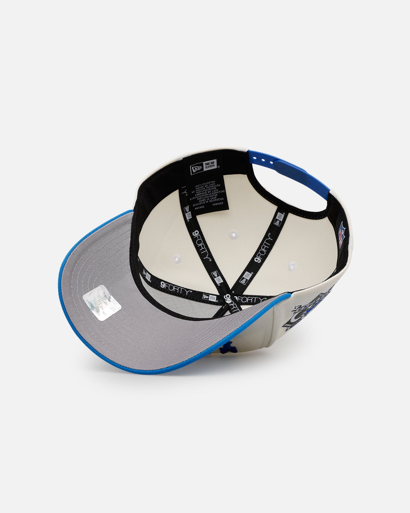 New Era Detroit Lions 'Chrome Metallic Wordmark' 9FORTY A-Frame