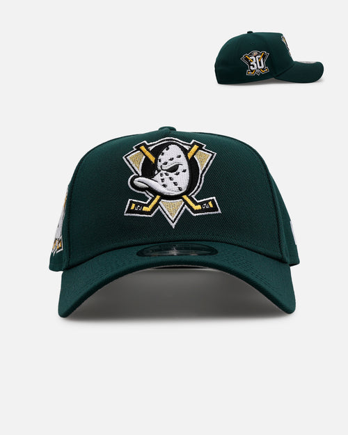 New Era Anaheim Ducks 'Evergreen' 9FORTY A-Frame Snapback Dark Green