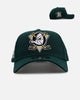 New Era Anaheim Ducks 'Evergreen' 9FORTY A-Frame Snapback Dark Green