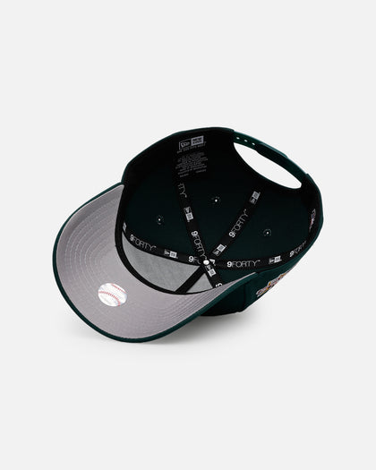 New Era Atlanta Braves 'Evergreen' 9FORTY A-Frame Snapback Dark Green