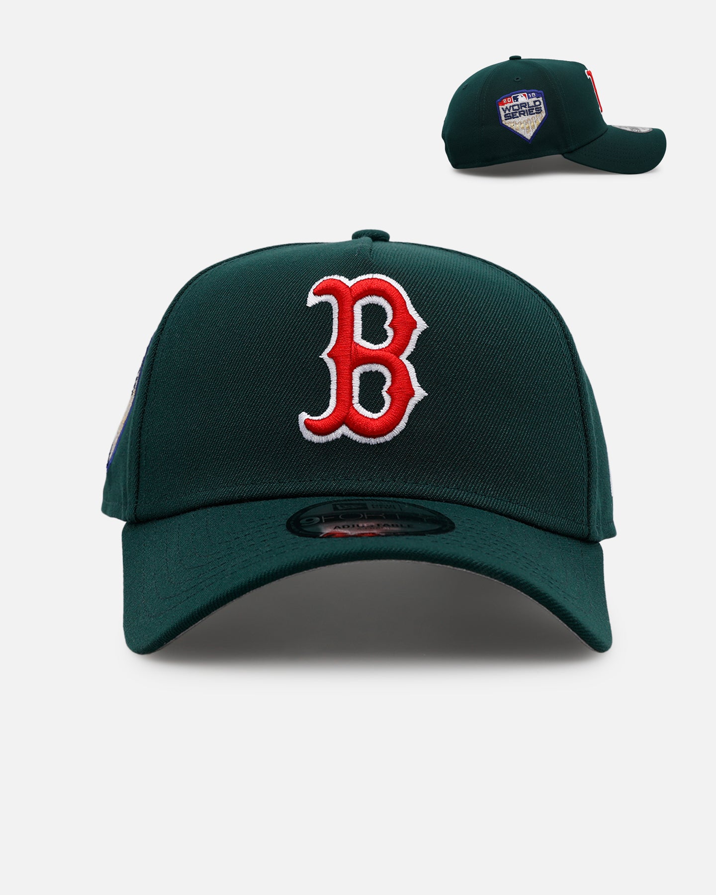 New Era Boston Red Sox 'Evergreen' 9FORTY A-Frame Snapback Dark
