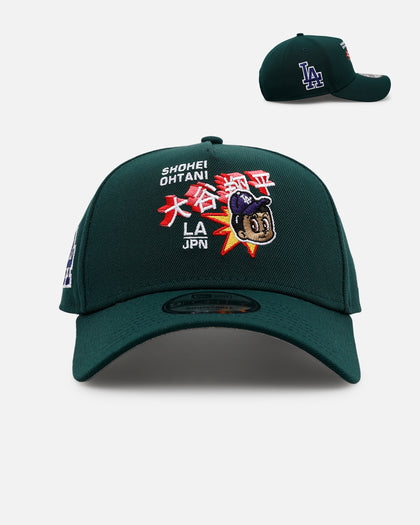 Los Angeles Dodgers Shohei Ohtani Black 9FIFTY A Frame New Era Hat cap Los Angeles Dodgers Shohei Ohtani Black 9FIFTY A Frame New Era Hat cap