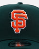 New Era San Francisco Giants 'Evergreen' 9FORTY A-Frame Snapback Dark Green