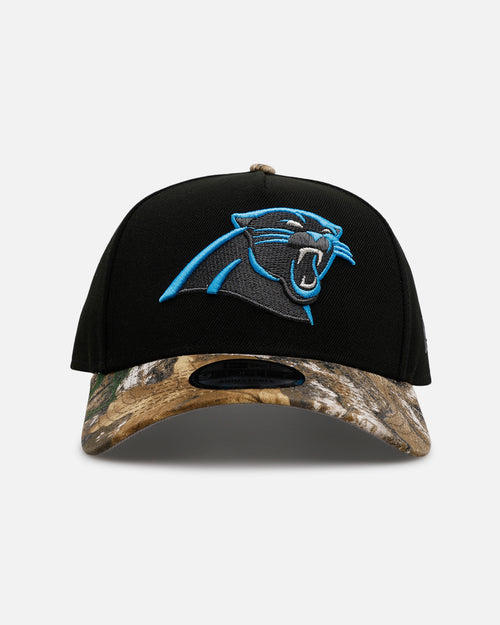 New Era Carolina Panthers 'Black Crown Realtree Visor' 9FORTY A-Frame Snapback Realtree Edge/Black