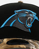 New Era Carolina Panthers 'Black Crown Realtree Visor' 9FORTY A-Frame Snapback Realtree Edge/Black